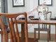 Can Folding and Opening Dining table in Solid Wooden Dining Room Set