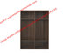Walnut color Wardrobe armoires in four open doors and shelves for residence home Whole project furniture