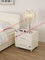 Pure White painting bedroom furniture set by storage bedstead in fashion Apartment design from italy