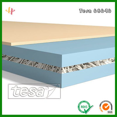 China Tesa68646 high viscosity non-woven tape,Tesa68646 translucent non-woven double-sided tape supplier