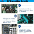 Low noise apg clamping machine for apg process for current transformer