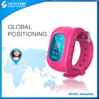 Silicone material CE rohs kids gps smart watch Q50 location tracking watch with phone