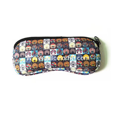China Sunglasses Soft Case Neoprene Eyeglass Pouch.SBR Material. Size is 19cm*8.7cm. supplier