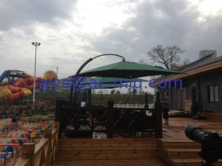 China 3.5m sun umbrella hotel umbrella beach umbrellas garden umbrella supplier