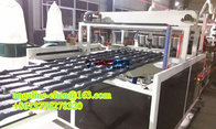 plastic PVC+ASA two layer glazed, synthetic resin roof tile/roofing sheet making machine