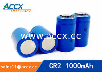 China CR2 3.0V 1000mAh LiMnO2 Battery non-recharegable battery primary battery supplier