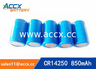 China lithium battery cr14250 1/2aa 3.0v 850mAh supplier