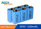 9V battery 1200mAh smoke detector battery, fire detector battery, long self life 10 years supplier