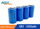 LiMnO2 CR2 3.0V 1000mAh primary battery with high quality supplier
