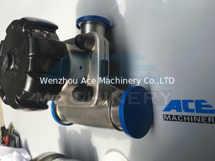 China Stainless Steel Manual Type Clamped Hygienic Diaphragm Valve (ACE-GMF-B1) supplier