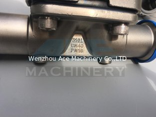 China Stainless Steel 3 Way U Type Diaphragm Valve (ACE-GMF-B2) supplier