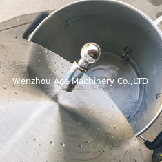 China Stainless Steel Ss304 Ss316L CIP Revolved Spray Cleaning Ball supplier