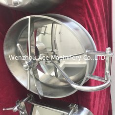 China Stainless Steel Oval Inward Opening Manway Covers Designer for Food, Beverage Equipment supplier