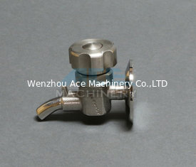 China Sanitary Stainless Steel Sample Valve Tri Clamp Style Saniatry Pipe Fitting Sample Valve supplier