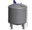 SUS304 or 316L Stainless Steel Tank Suppliers Mixing Vats Stainless Steel Food Sanitary 1000L Milk Mixing Vat supplier
