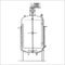 Stainless Steel Pasteurizing Vat with Jacket  1000L Ice Cream Aging Vat supplier
