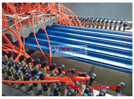 heat insulation-PVC hollow Roof tile making machine