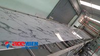 1220mm Plastic Artificial Marble Machine / PVC Marble Sheet Production Line