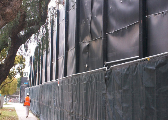 Light duty temporary noise barriers 40dB ascoustic reduction for plants and highway