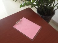 wholesale customize office stationery A3 A4 A5 acrylic plastic clip board with metal clip