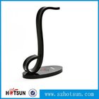 Customized Black Acrylic Earphone / Headset / Headphone Display Stand for Sale
