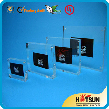 clear acrylic picture photo frame photo frame 4x6,5x7 wholesale custom acrylic photo frame