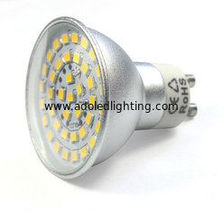 China sliver aluminum housing led spot down lights GU10 MR16 bulb led lamps 12V outdoor lighting supplier