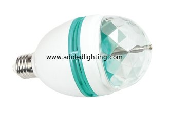 China 3W E27 LED Bulb RGB chasing led spot lights changeable color supplier
