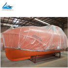 RS 5M 25 persons F.R.P. totally enclosed life boat 5.9M free fall lifeboat  rescue boat with davit for good prices