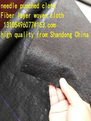 weed mat  woven geotextile PP virgin material Fiber layer needle punched cloth