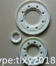 Custom nylon plastic machined plastic parts nylon gasket for injection molded Parts