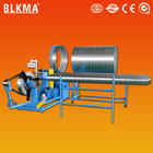roll shear round sprial air duct pipe former machine factory price