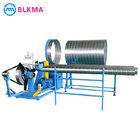 HVAC spiral duct machine for helix ventilation ducts
