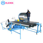 Good quality full automatic Mild steel stainless steel spiral duct oval machine price
