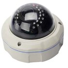 1MP Vandal proof Dome IP Security Camera Using Varifocal Lens