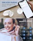 IPX7 Waterproof Bluetooth 5.0 True Wireless Earbuds 35H Cyclic Playtime TWS Headphones with Charging Case and mic