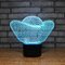 Manufacturer wholesale multicolored USB 3D acrylic led small night light, Led table lamp night lamp supplier