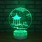 new special gift item  Crackle base 3D acrylic led small night light, small led table lamp  with 7 colors supplier