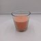 Orange fragrance home decoration stand glass filled candle wholesale supplier