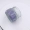 Soy wax luxury candle jars glass decoration qingdao glass with purple wax supplier