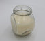 The best recycled glass scented candle with containers and plastic lid long lasting fragrance supplier