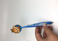 Promotional 3D custom cheap soft PVC souvenir Magnetic pen floating Hanging Pen