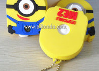 OEM Colorful Plastic Tape Measure Tapeline/measure tape with promotion gift