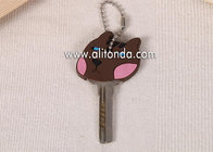 Chinese manufacturer custom fashionable soft PVC silicon car key cover
