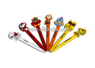 Custom and supply cute cartoon ball pen for office school bank promotional gifts