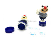 Custom cartoon figure animal shape PVC seal for promotional gifts