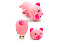 Cartoon figure shape cute cartoon pig duck monster shape USB flash driver custom and manufacture