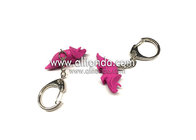 Dinosaur shape 3d keychain custom promotional gifts animal keychain custom