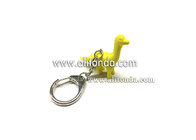 Dinosaur shape 3d keychain custom promotional gifts animal keychain custom