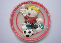 Reusable Round custom drink coaster for gift transparent coaster with cartoon figures and drink sets printed
